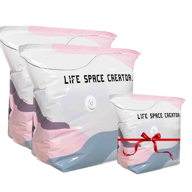 📦 3-Pack Large-Capacity Vacuum Bags – No Pump Needed! 💨✨-WL