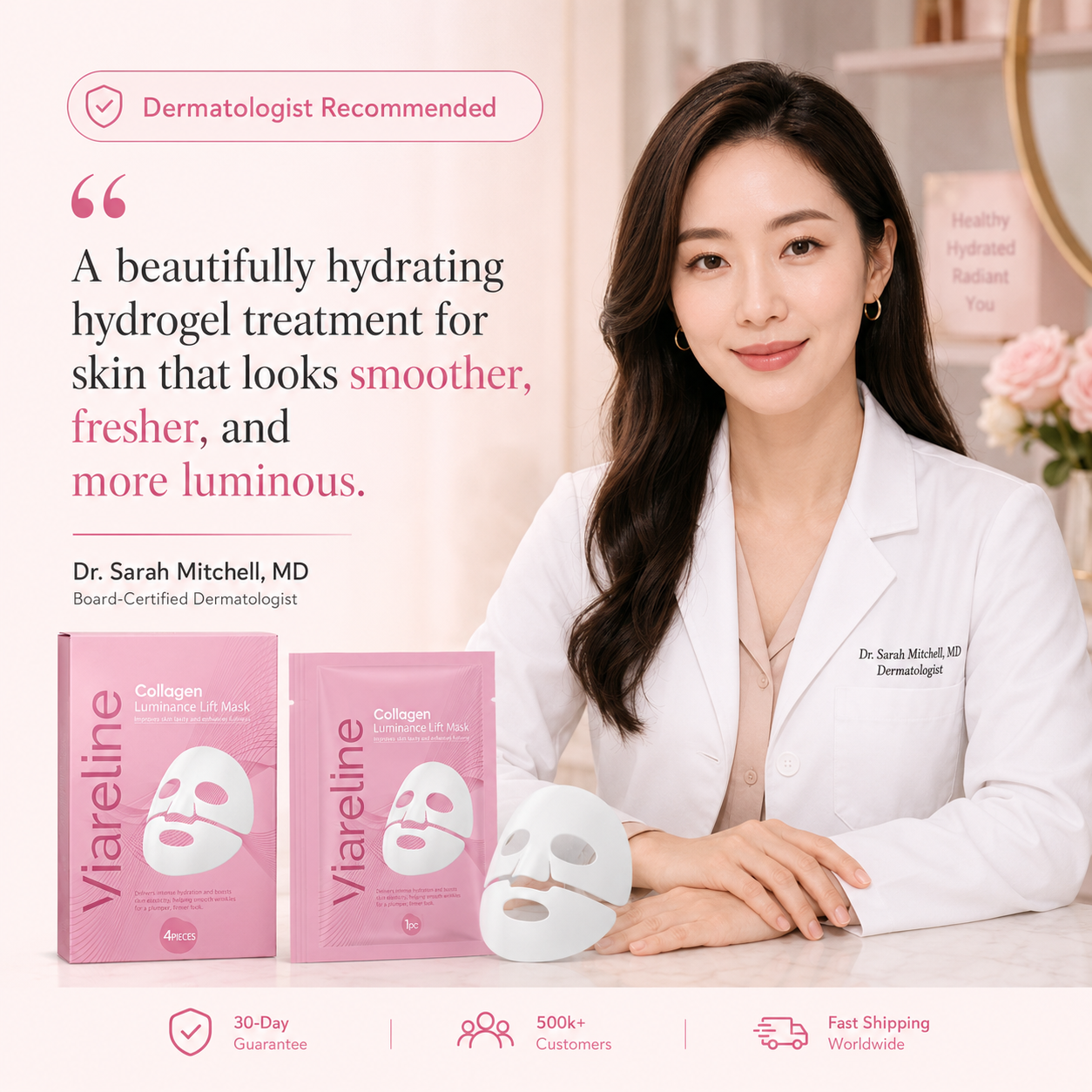 Yiareline Collagen Luminance Lift Mask-WL