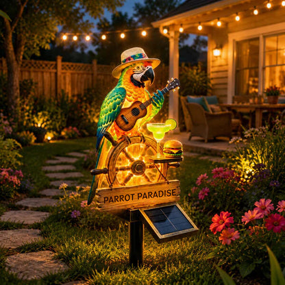 🔥Last Day 49% OFF🔥 - 🌴 Solar-Powered Parrot Garden Light-ZDJ