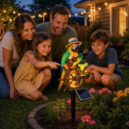 🔥Last Day 49% OFF🔥 - 🌴 Solar-Powered Parrot Garden Light-ZDJ