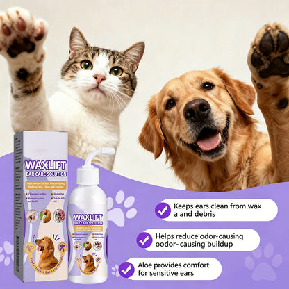 🔥Professional Pet Ear Cleaning Drops Say Goodbye to Odor & Itching Rediscover Clean, Healthy Ears!-ZDJ