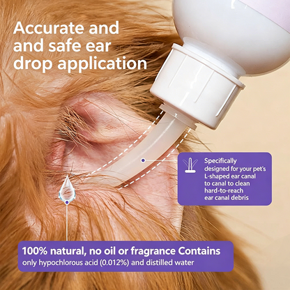 🔥Professional Pet Ear Cleaning Drops Say Goodbye to Odor & Itching Rediscover Clean, Healthy Ears!-ZDJ