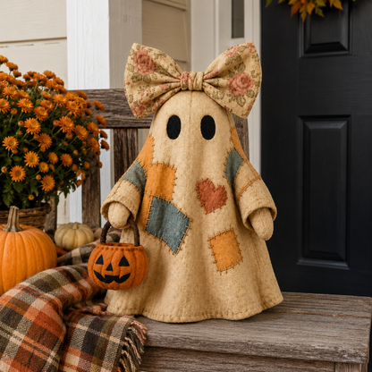 Last Day 70% OFF👻🎃Lighted Vintage Patchwork Ghost-ZDJ