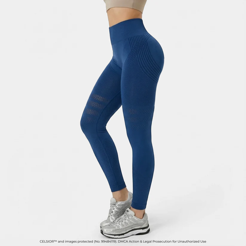 High Waisted And Hip Lifting Yoga Elastic Quick Drying Tight Pants ⭐-CU