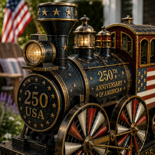 🔥Limited time 55% OFF🔥🚂USA 250 “Liberty Express” Train Garden Wind Spinner -✈️-CU