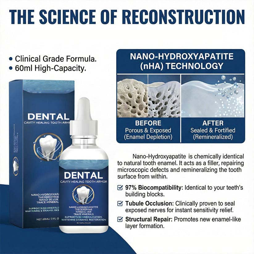 🦷🪥Advanced Enamel Repair & Whitening Kit (Includes Free LED Mirror)-ZDJ