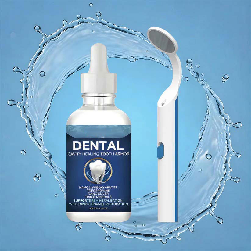 🦷🪥Advanced Enamel Repair & Whitening Kit (Includes Free LED Mirror)-ZDJ