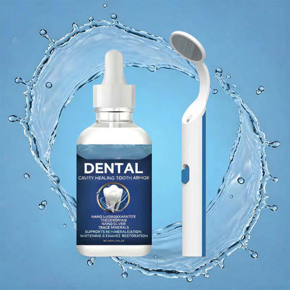 🦷🪥Advanced Enamel Repair & Whitening Kit (Includes Free LED Mirror)-ZDJ
