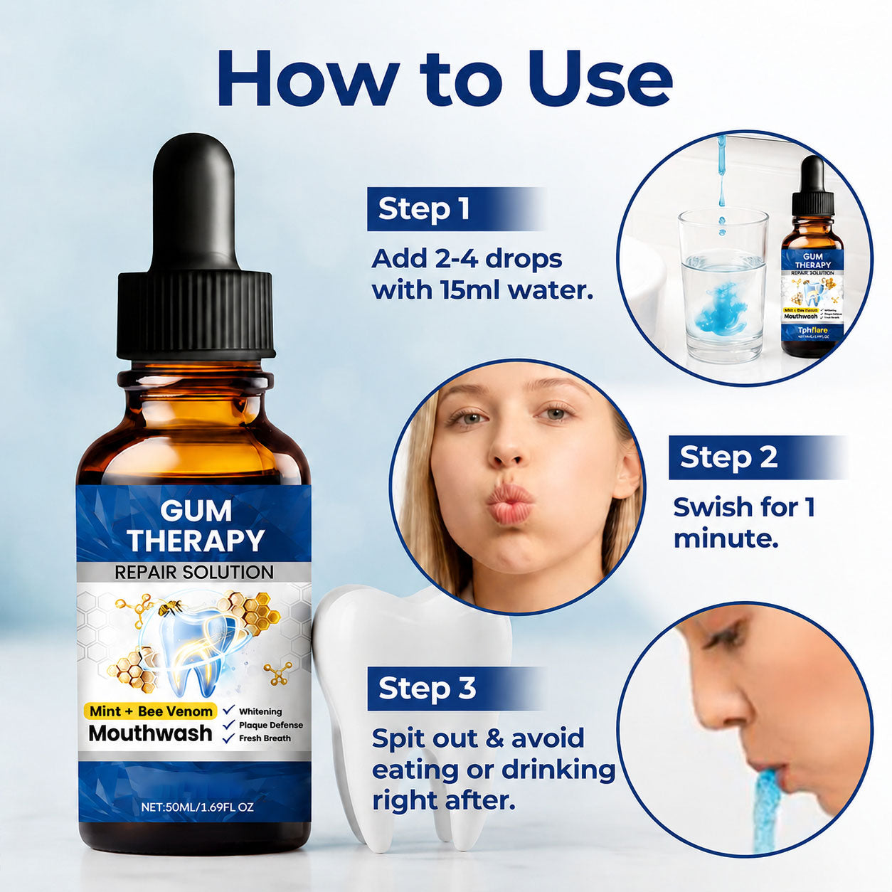 🦷Oral Repair Solution-Made for a Fresh Daily Mouth Feel-ZDJ