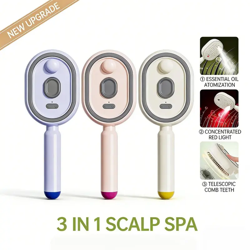 3-in-1 Electric Mist Detangling Brush product image 13