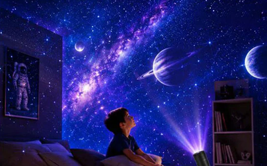 ⏰Last day Promotion 🔥-Night Light Projector - Smart Holographic Star Projector