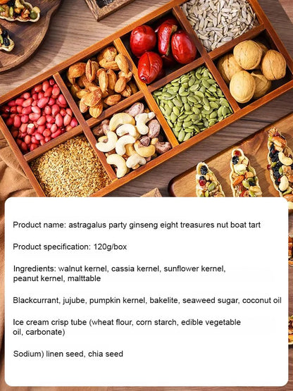 Astragalus, Codonopsis, Babao, Nuts,🥧 100% Artisan Handmade Mixed Nut Pies (Zero Added Sugar & Clean Ingredients)-CU