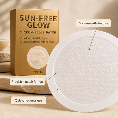 Sunless Glow Micro Patch – Gradual Sunless Bronzing for a Natural-Looking Tan-ZDJ