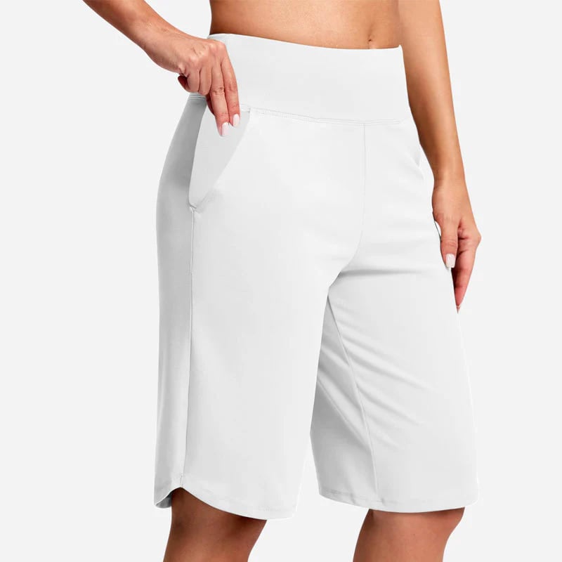 Women's High-Waist Yoga Shorts image 11