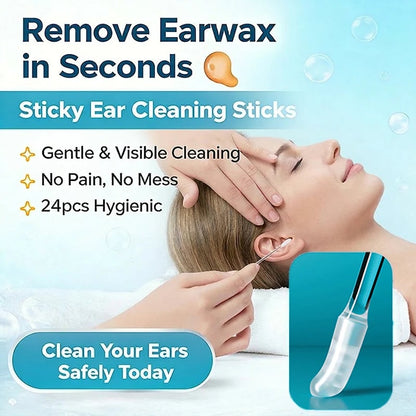 🔥Last Day 49% OFF - Sticky Ear Cleaning Sticks – Gentle, Visible Ear Care-ZDJ