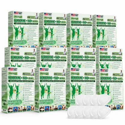 🧑‍⚕️🩺 Moringa · Berberine × 𝟏𝟎-𝐢𝐧-𝟏 𝐀𝐝𝐯𝐚𝐧𝐜𝐞𝐝 𝐍𝐚𝐧𝐨 𝐌𝐢𝐜𝐫𝐨𝐧𝐞𝐞𝐝𝐥𝐞 𝐏𝐚𝐭𝐜𝐡 — 𝐎𝐧𝐜𝐞 𝐃𝐚𝐢𝐥𝐲, 𝐕𝐢𝐬𝐢𝐛𝐥𝐞 𝐑𝐞𝐬𝐮𝐥𝐭𝐬 𝐢𝐧 𝟕 𝐃𝐚𝐲𝐬-WL
