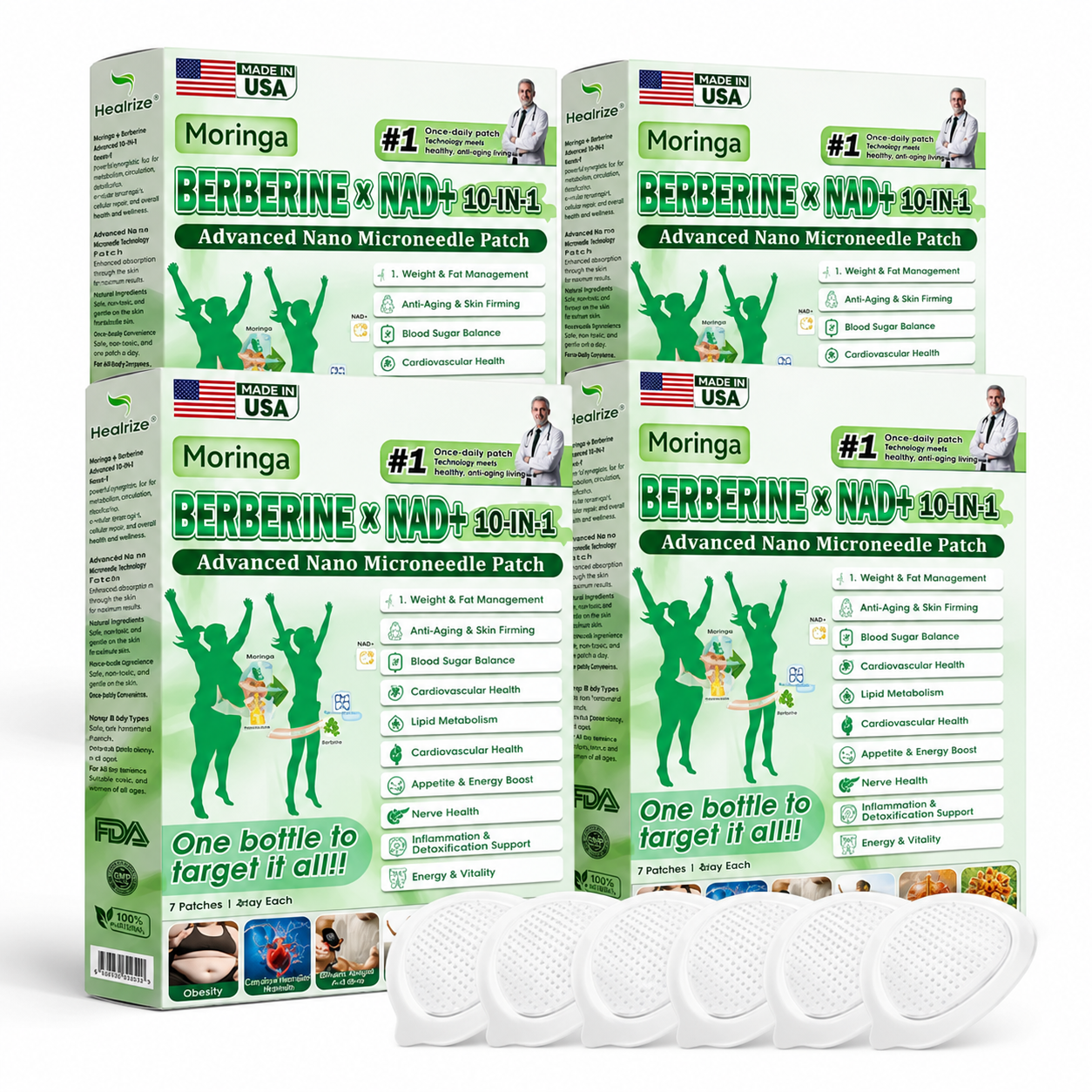 🧑‍⚕️🩺 Moringa · Berberine × 𝟏𝟎-𝐢𝐧-𝟏 𝐀𝐝𝐯𝐚𝐧𝐜𝐞𝐝 𝐍𝐚𝐧𝐨 𝐌𝐢𝐜𝐫𝐨𝐧𝐞𝐞𝐝𝐥𝐞 𝐏𝐚𝐭𝐜𝐡 — 𝐎𝐧𝐜𝐞 𝐃𝐚𝐢𝐥𝐲, 𝐕𝐢𝐬𝐢𝐛𝐥𝐞 𝐑𝐞𝐬𝐮𝐥𝐭𝐬 𝐢𝐧 𝟕 𝐃𝐚𝐲𝐬-WL