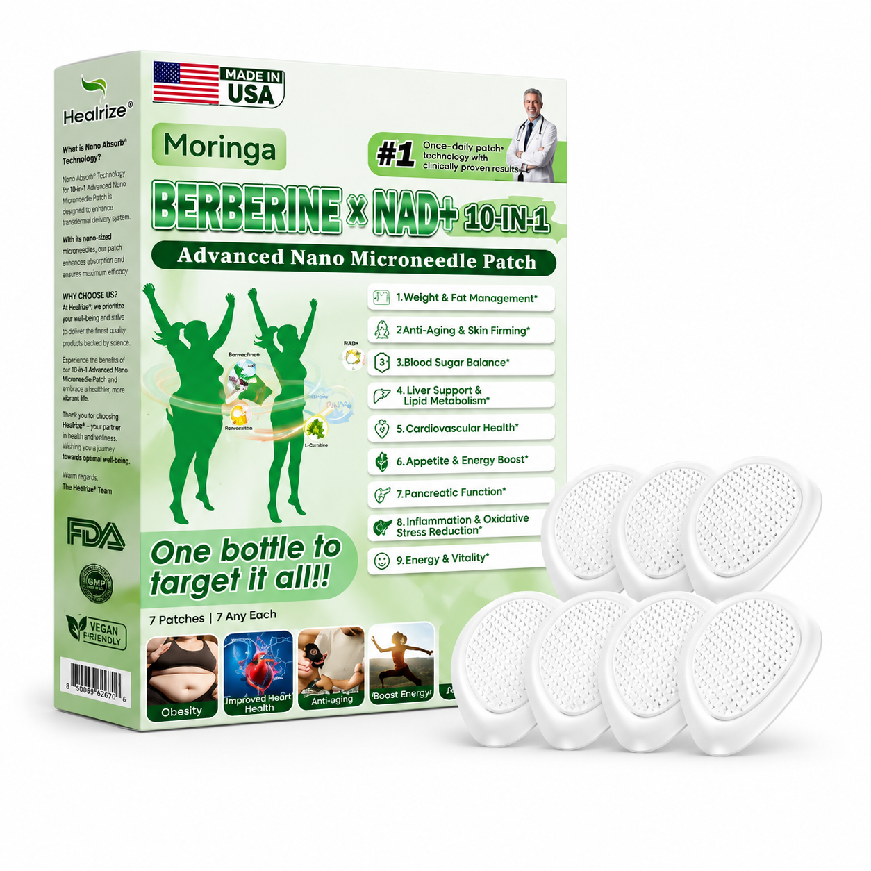 🧑‍⚕️🩺 Moringa · Berberine × 𝟏𝟎-𝐢𝐧-𝟏 𝐀𝐝𝐯𝐚𝐧𝐜𝐞𝐝 𝐍𝐚𝐧𝐨 𝐌𝐢𝐜𝐫𝐨𝐧𝐞𝐞𝐝𝐥𝐞 𝐏𝐚𝐭𝐜𝐡 — 𝐎𝐧𝐜𝐞 𝐃𝐚𝐢𝐥𝐲, 𝐕𝐢𝐬𝐢𝐛𝐥𝐞 𝐑𝐞𝐬𝐮𝐥𝐭𝐬 𝐢𝐧 𝟕 𝐃𝐚𝐲𝐬-WL