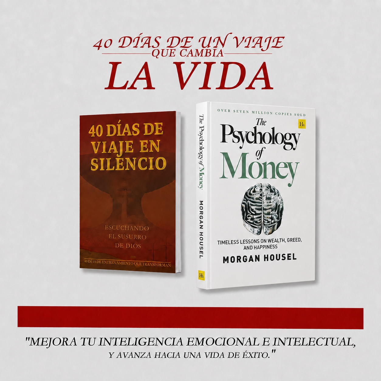 Paquete de crecimiento personal de 40 días: Desarrolla fortaleza emocional, una comunicación más inteligente y una mentalidad financiera más saludable.-V