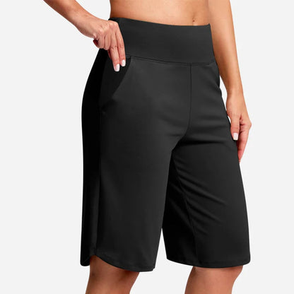 Women's High-Waist Yoga Shorts image 10