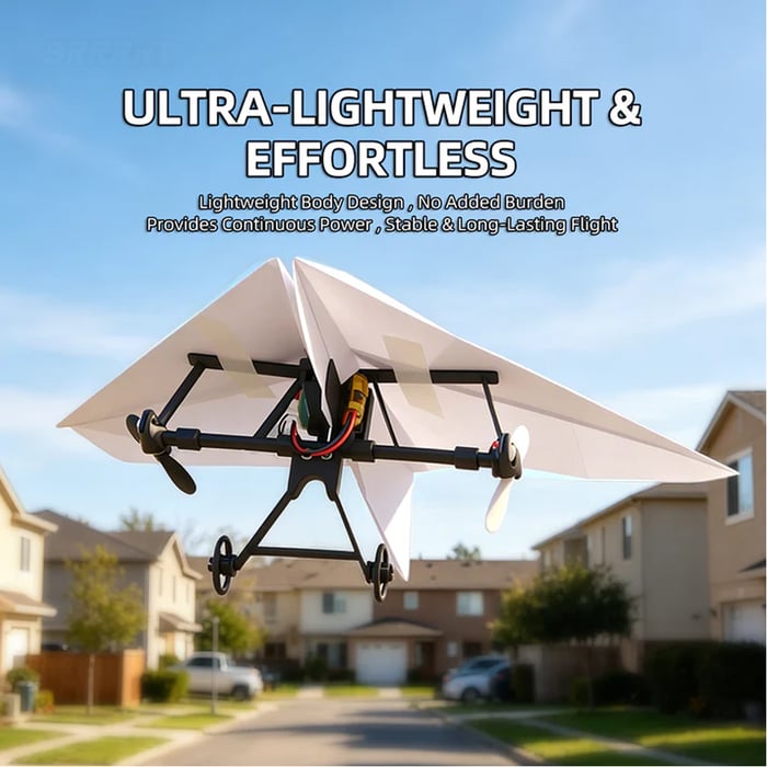 ✈️ RC Paper Airplane Power Kit-Extended Runtime (3 Batteries) ⭐-ZDJ