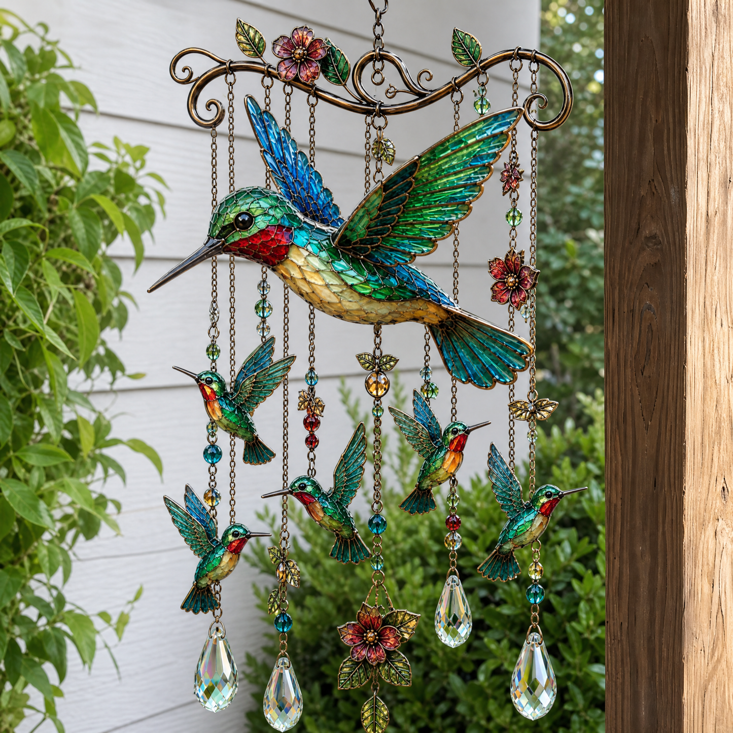 ⚡50% OFF 🐦 Graceful Hummingbird Wind Chime 🎐 Add Beauty to Every Breeze-WL