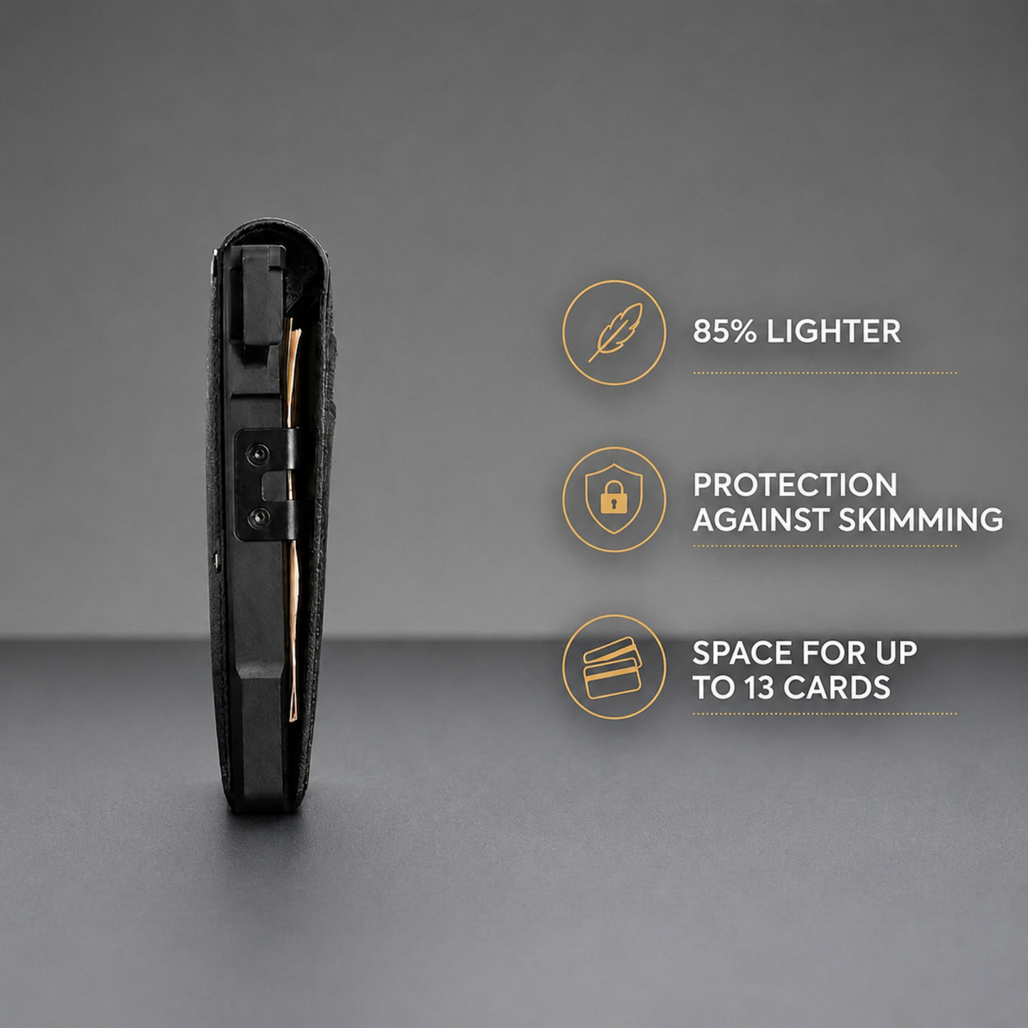 Sereinex MagVault® Minimalist Wallet - Maximum Capacity. Minimal Footprint.