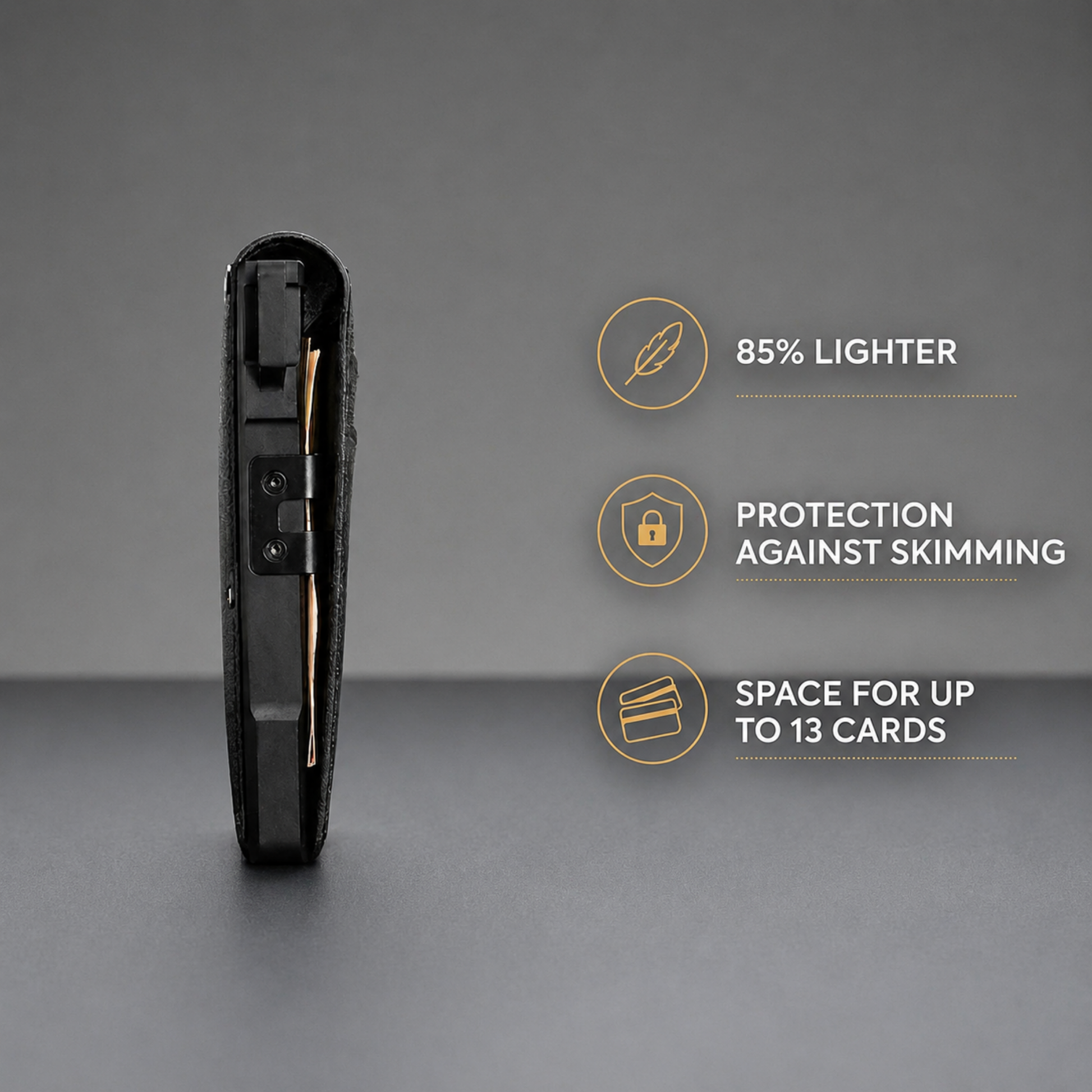 Sereinex MagVault® Minimalist Wallet - Maximum Capacity. Minimal Footprint.
