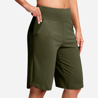 Women's High-Waist Yoga Shorts image 15
