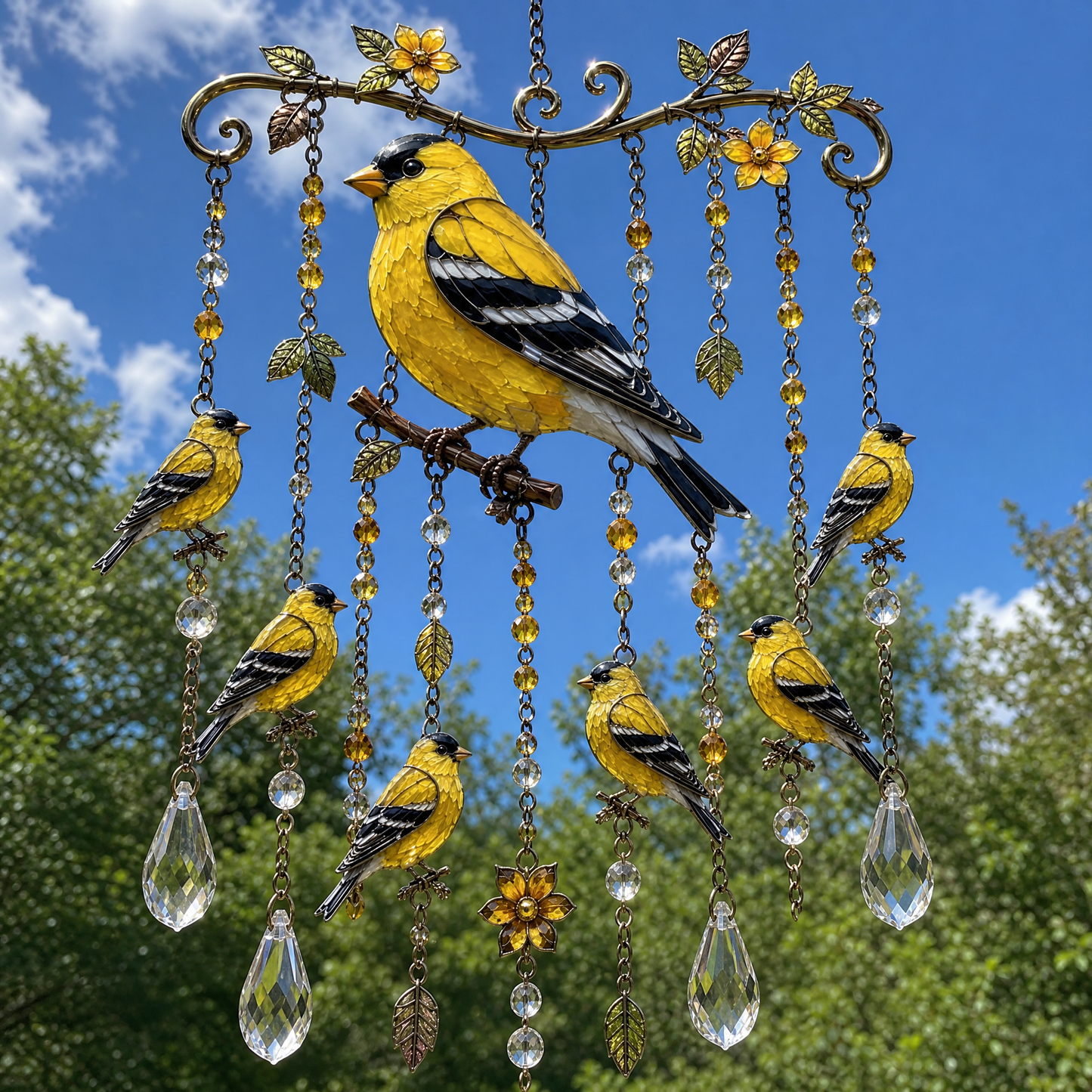 ⚡50% OFF 🐦 Graceful Hummingbird Wind Chime 🎐 Add Beauty to Every Breeze-WL