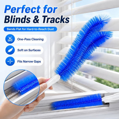 🧹Bendable Microfiber Head,Reusable Dust Remover-ZDJ