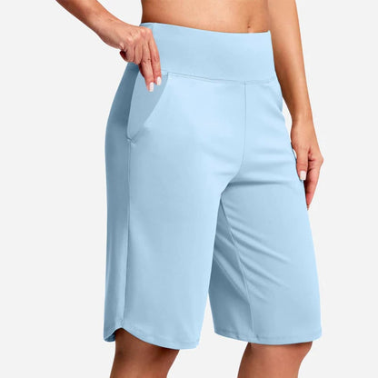 Women's High-Waist Yoga Shorts image 17