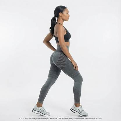 High Waisted And Hip Lifting Yoga Elastic Quick Drying Tight Pants ⭐-CU
