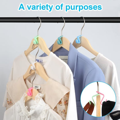 100PCS Space Saving Hanger Connector Hooks-ZDJ