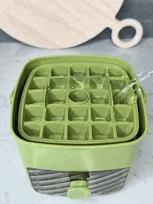 48-Cube Double Layer Portable Countertop Ice Maker