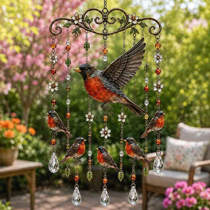 ⚡50% OFF 🐦 Graceful Hummingbird Wind Chime 🎐 Add Beauty to Every Breeze-WL