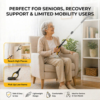 🔥Last Day 50% OFF🔥 Foldable Rotating Reacher Grabber Tool – 32'' Pickup Stick-ZDJ