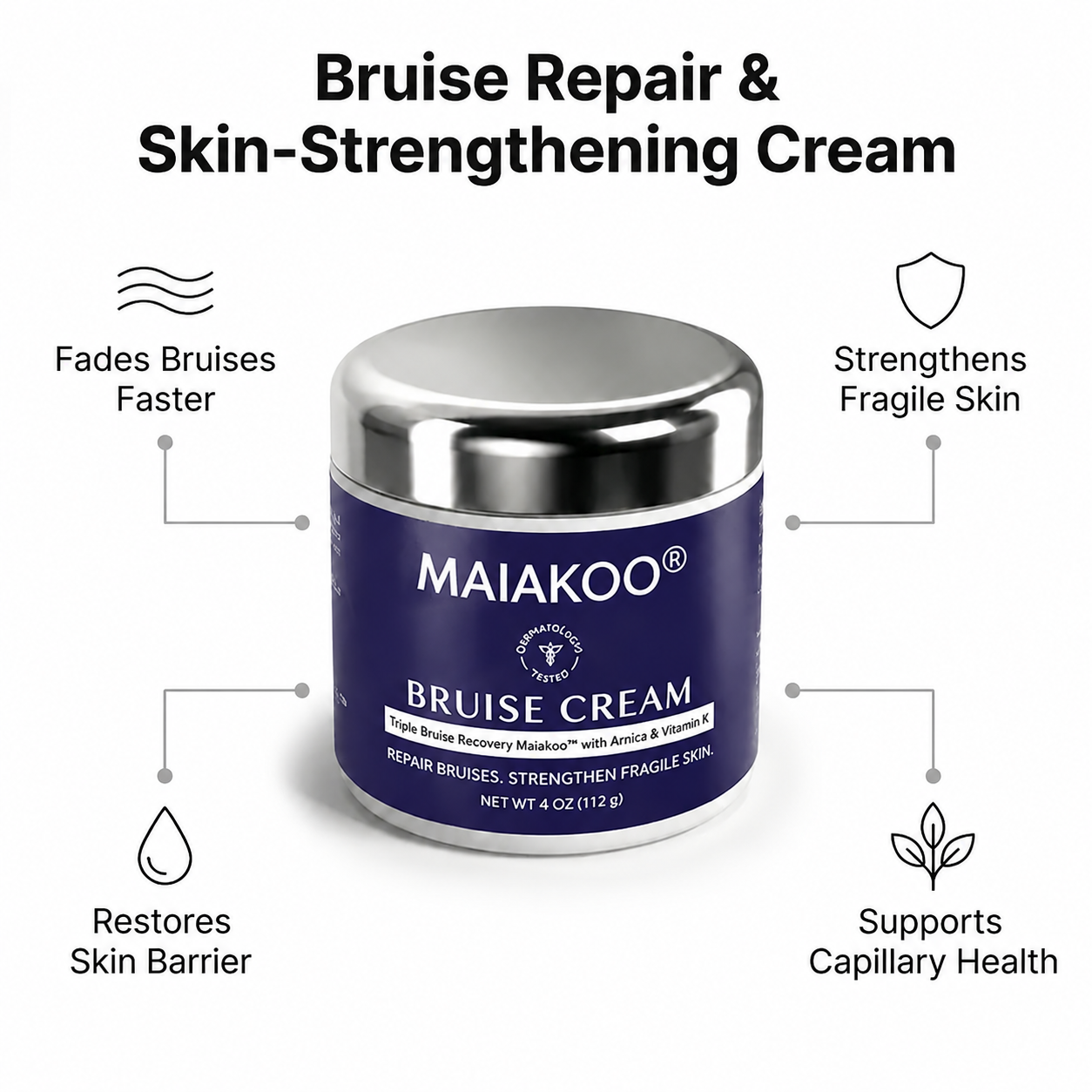 MAIAKOO Bruise Repair & Skin-Strengthening Cream - Image 6