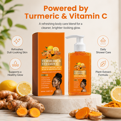 Turmeric Vitamin C Scrub Body Wash