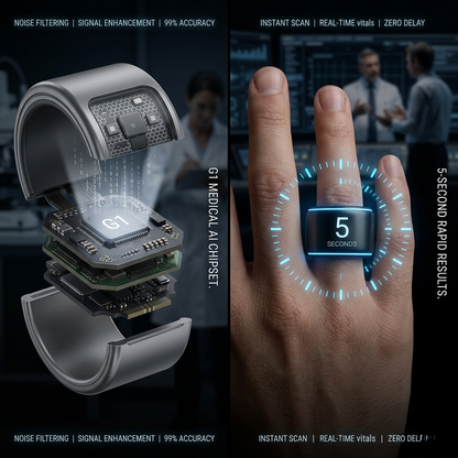 🎉 83% OFF Launch Offer🔥Verityna™ G1 Non-Invasive Smart Ring（Mayo Clinic Recommended）-V