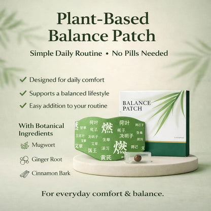 Herbal Balance Patch — Japanese Kampo Formula-WL