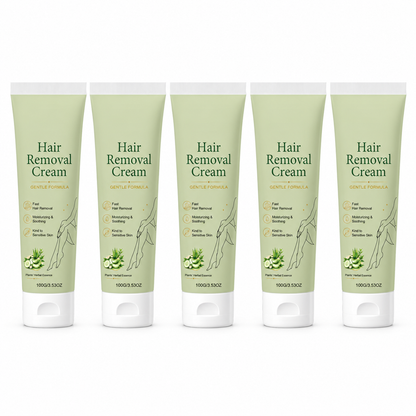 Natural Gentle Hair Removal Cream | For Women & Men, Sensitive Skin-ZDJ