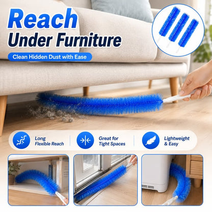 🧹Bendable Microfiber Head,Reusable Dust Remover-ZDJ
