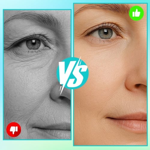 Peptide-Infused Overnight Face & Eye Smoothing Tape-ZDJ