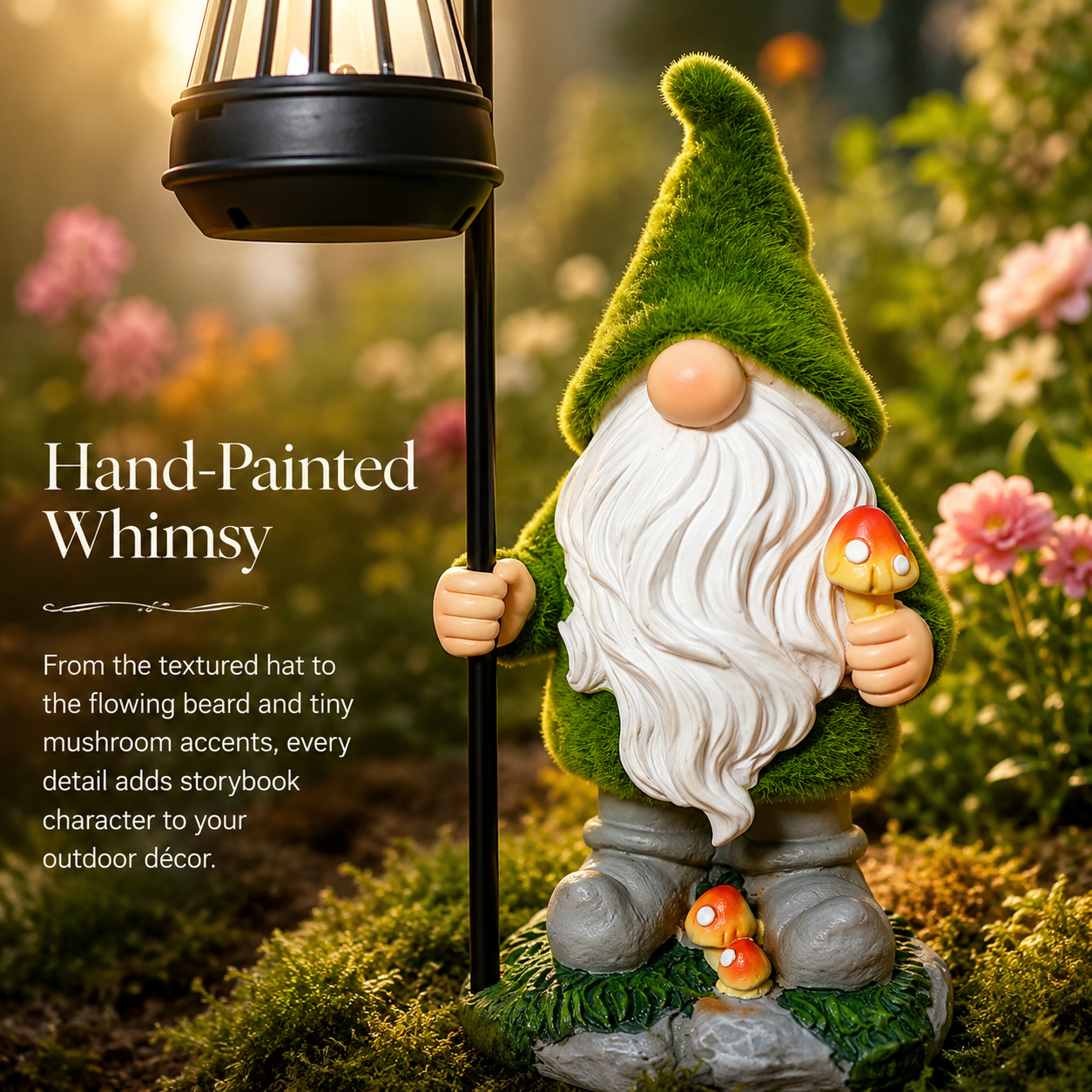 Garden Gnomes Outdoor with ☀️LED Solar Light-ZDJ