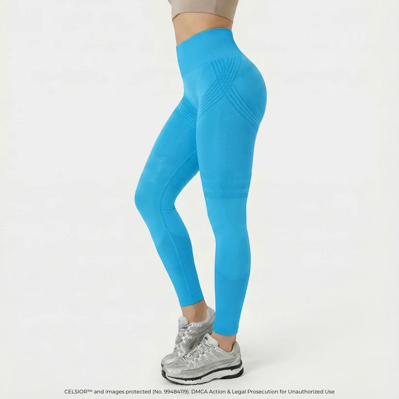 High Waisted And Hip Lifting Yoga Elastic Quick Drying Tight Pants ⭐-CU
