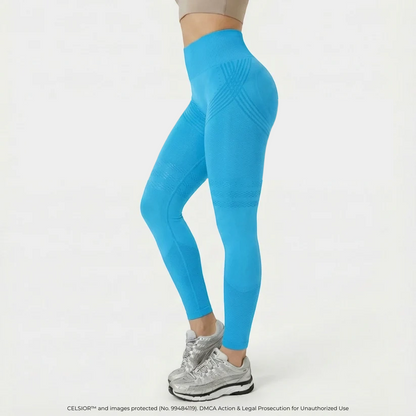 High Waisted And Hip Lifting Yoga Elastic Quick Drying Tight Pants ⭐-CU