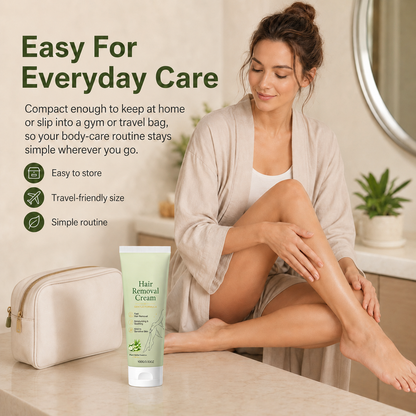 Natural Gentle Hair Removal Cream | For Women & Men, Sensitive Skin-ZDJ