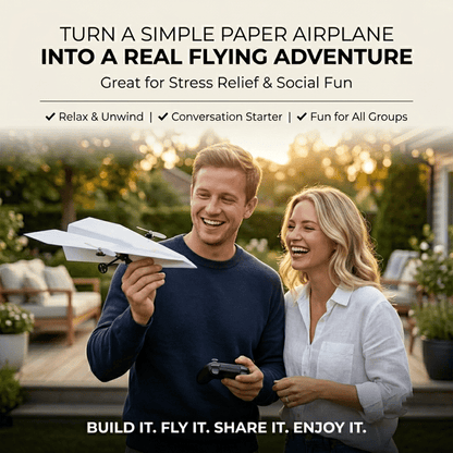 ✈️ RC Paper Airplane Power Kit-Extended Runtime (3 Batteries) ⭐-ZDJ