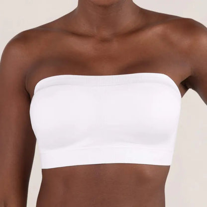 ✨ Convertible Strapless Bandeau Bra with Wireless Comfort, Anti-Slip Grip 👍Suitable for All Body Types-WL